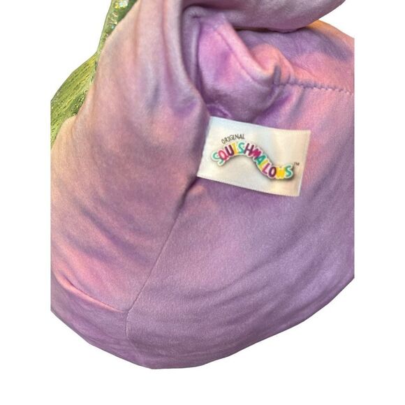 Squishmallows Khaled Cobra Snake 14" Iridescent Scales Green Purple Plush Squish - Picture 3 of 3